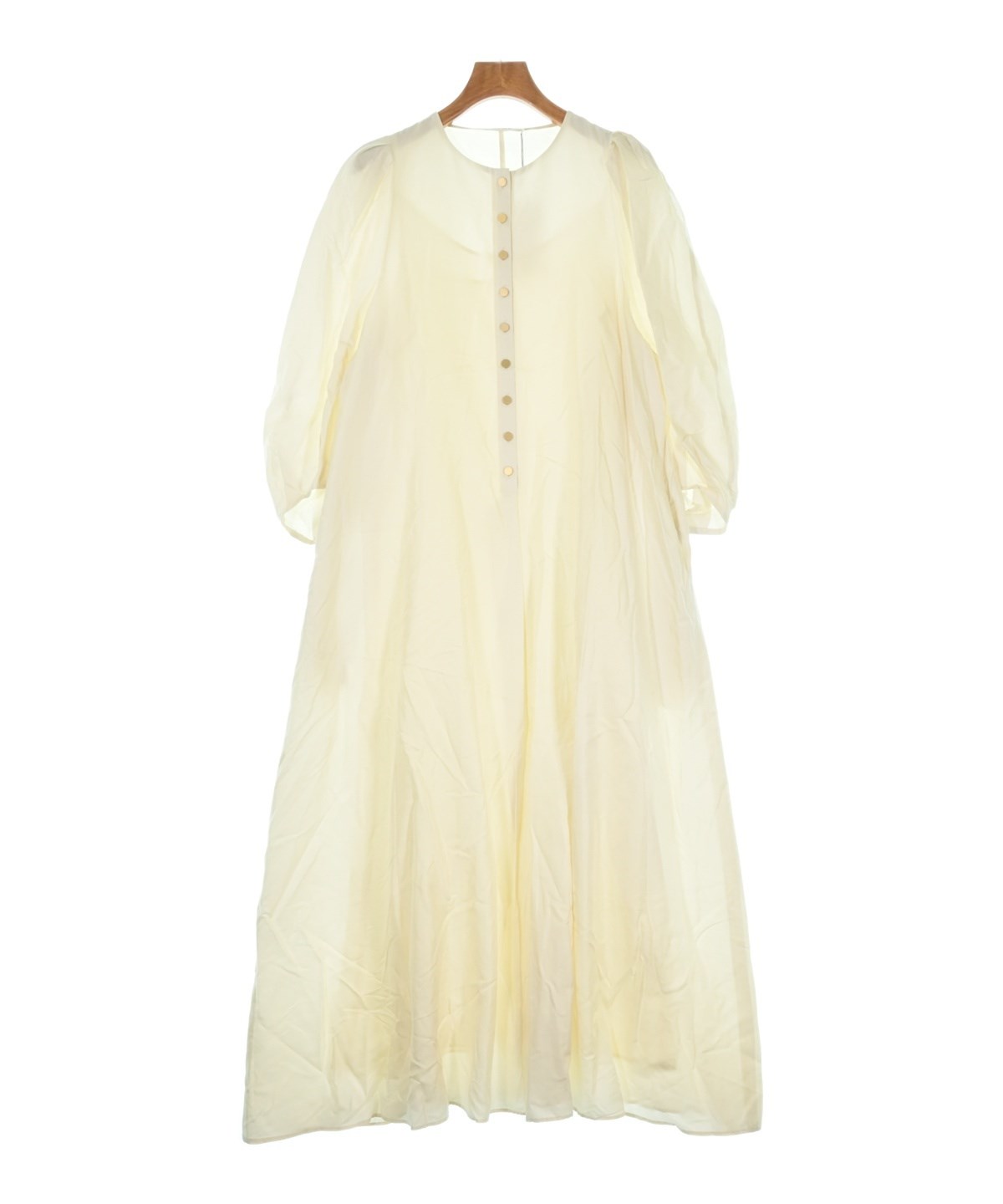 ebure（エブール）ワンピース 白 サイズ:38(M位) レディース