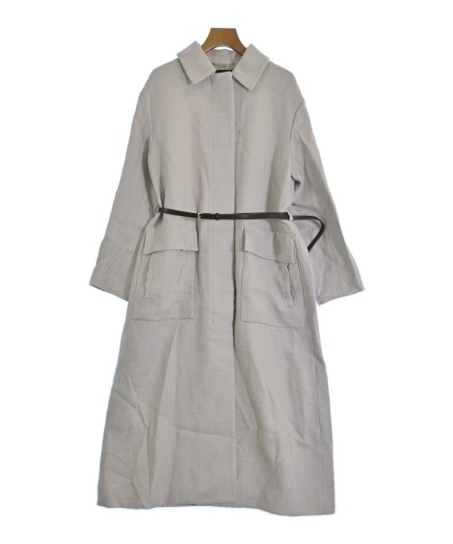 ebure(エブール)ステンカラーコート グレー サイズ:38(M位)/2200631151920