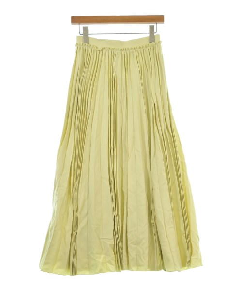 ebure(エブール)ロング・マキシ丈スカート 黄 サイズ:36(S位)/2200631152019