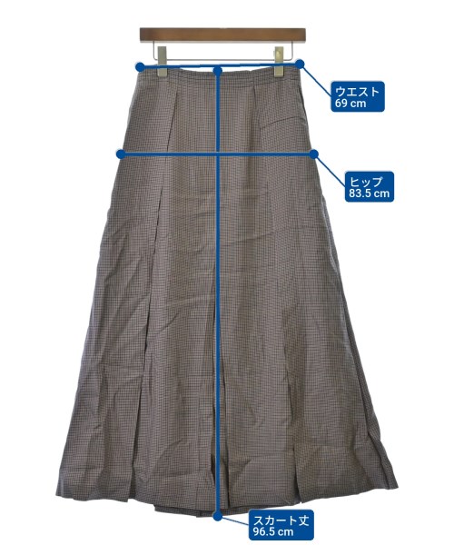 ebure（エブール）ロング・マキシ丈スカート 紫 サイズ:38(M位) レディース/2200631152040