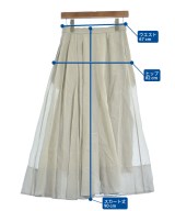 ebure（エブール）ロング・マキシ丈スカート グレー サイズ:38(M位) レディース/2200631152057