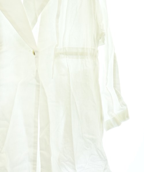 ebure（エブール）チェスターコート 白 サイズ:36(S位) レディース/2200631152347