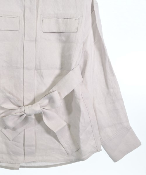 ebure（エブール）カジュアルシャツ ベージュ サイズ:38(M位) レディース/2200631152606