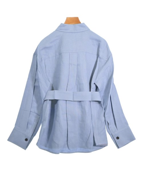 ebure（エブール）カジュアルシャツ 青 サイズ:38(M位) レディース/2200631152798