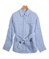 ebure（エブール）カジュアルシャツ 青 サイズ:38(M位) レディース/2200631152804