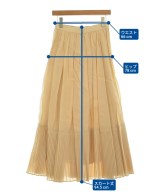 ebure（エブール）ロング・マキシ丈スカート ベージュ サイズ:38(M位) レディース/2200631152941