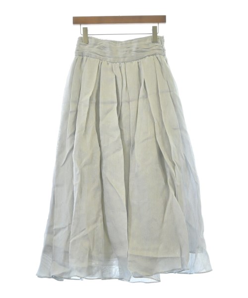 ebure（エブール）ロング・マキシ丈スカート グレー サイズ:36(S位) レディース/2200631153160