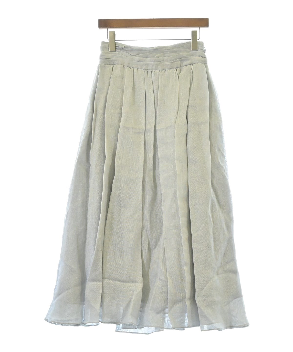 ebure エブール　スラブツィードスカート サイズ36生成り ebure エブール スラブツィードスカート サイズ36生成り