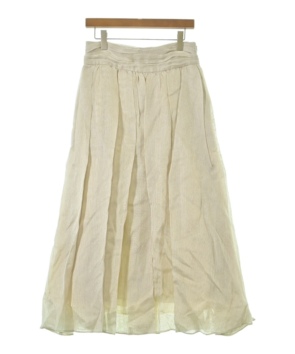 ebure（エブール）ロング・マキシ丈スカート ベージュ サイズ:40(M位