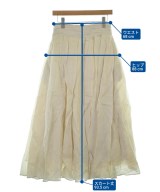 ebure（エブール）ロング・マキシ丈スカート 白 サイズ:36(S位) レディース/2200631153313