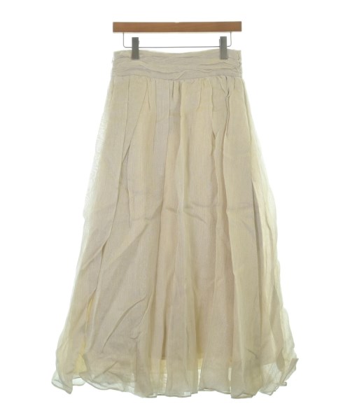 ebure（エブール）ロング・マキシ丈スカート 白 サイズ:38(M位) レディース/2200631153344