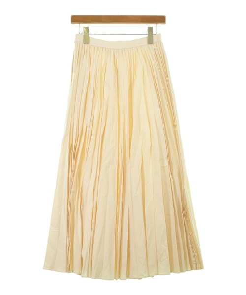ebure（エブール）ロング・マキシ丈スカート 黄 サイズ:36(S位) レディース/2200631153368