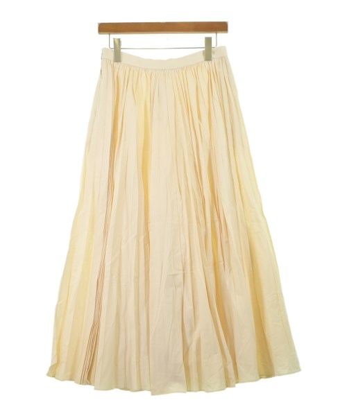 ebure（エブール）ロング・マキシ丈スカート 白 サイズ:38(M位) レディース/2200631153443