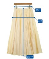 ebure（エブール）ロング・マキシ丈スカート 白 サイズ:38(M位) レディース/2200631153443