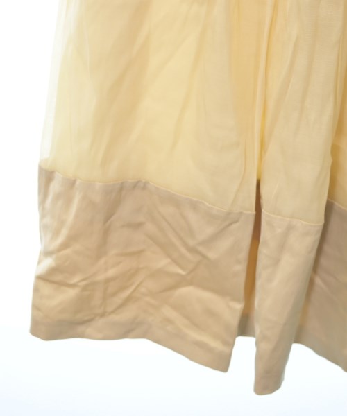 ebure（エブール）ロング・マキシ丈スカート 黄 サイズ:38(M位) レディース/2200631154198