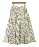 ebure（エブール）ロング・マキシ丈スカート 白 サイズ:40(M位) レディース/2200631154228