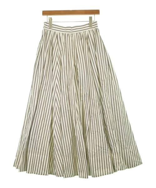 ebure（エブール）ロング・マキシ丈スカート 白 サイズ:38(M位) レディース/2200631154235