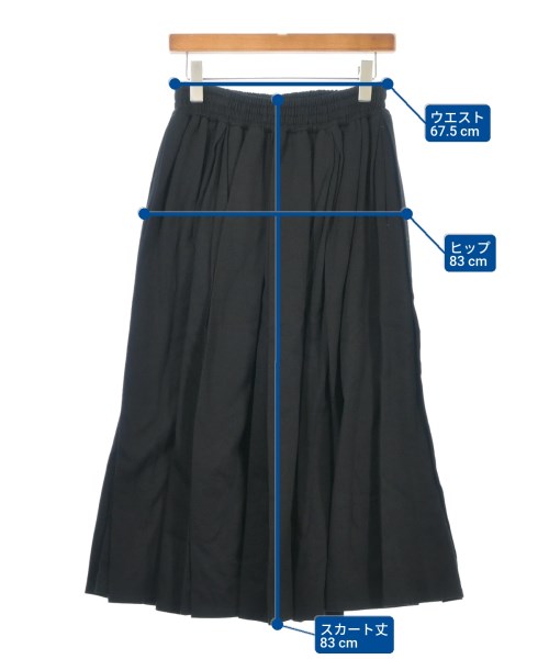 ebure（エブール）ロング・マキシ丈スカート 黒 サイズ:38(M位) レディース/2200631154280
