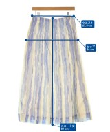 ebure（エブール）ロング・マキシ丈スカート 青 サイズ:38(M位) レディース/2200631154327