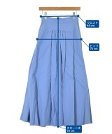 ebure（エブール）ロング・マキシ丈スカート 青 サイズ:36(S位) レディース/2200631154334