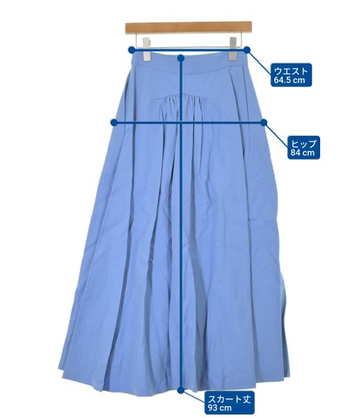 ebure（エブール）ロング・マキシ丈スカート 青 サイズ:36(S位) レディース/2200631154341