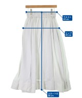 ebure（エブール）ロング・マキシ丈スカート 白 サイズ:36(S位) レディース/2200631154402