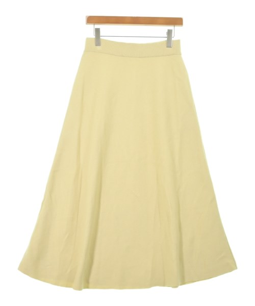 ebure（エブール）ロング・マキシ丈スカート 黄 サイズ:38(M位) レディース/2200631154655