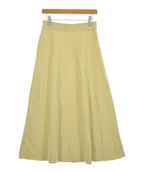 ebure（エブール）ロング・マキシ丈スカート 黄 サイズ:38(M位) レディース/2200631154662