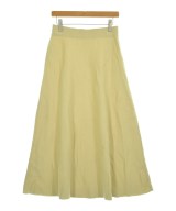 ebure（エブール）ロング・マキシ丈スカート 黄 サイズ:38(M位) レディース/2200631154662