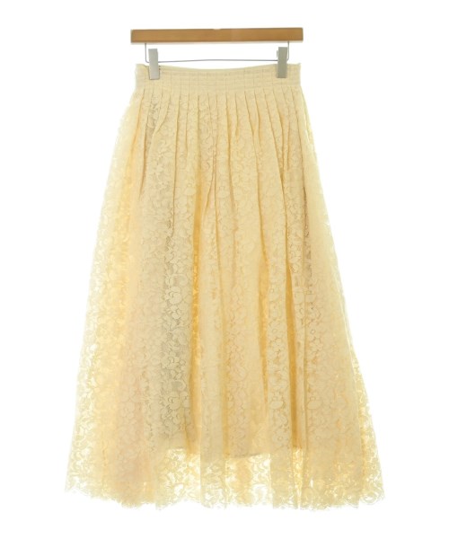 ebure（エブール）ロング・マキシ丈スカート 白 サイズ:38(M位) レディース/2200631154730