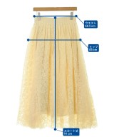 ebure（エブール）ロング・マキシ丈スカート 白 サイズ:38(M位) レディース/2200631154730