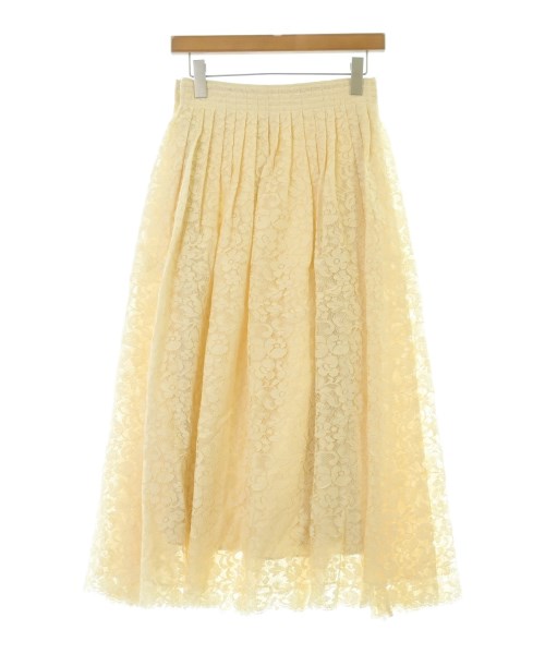 ebure（エブール）ロング・マキシ丈スカート 白 サイズ:36(S位) レディース/2200631154747