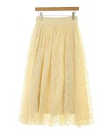 ebure（エブール）ロング・マキシ丈スカート 白 サイズ:36(S位) レディース/2200631154747