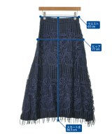 ebure（エブール）ロング・マキシ丈スカート 紺 サイズ:36(S位) レディース/2200631154754