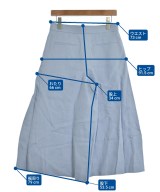 ebure（エブール）クロップドパンツ 青 サイズ:38(M位) レディース/2200631154778