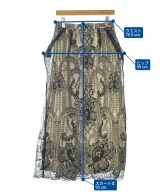 ebure（エブール）ロング・マキシ丈スカート 黒 サイズ:38(M位) レディース/2200631154846