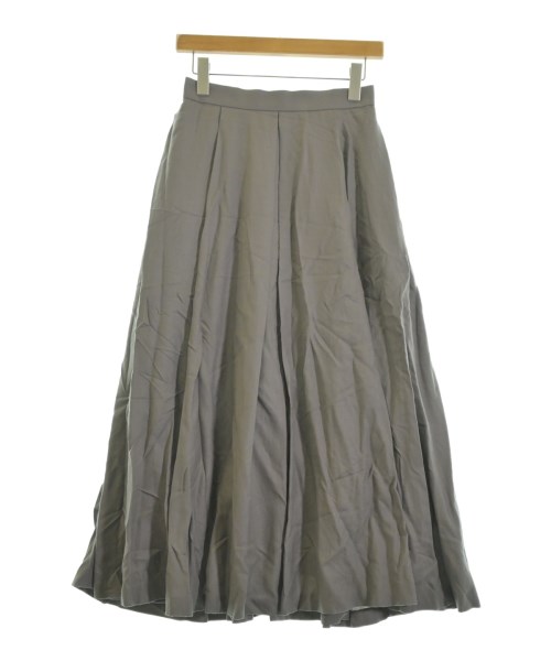 ebure(エブール)ロング・マキシ丈スカート グレー サイズ:36(S位)/2200631154877
