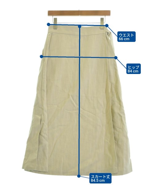 ebure（エブール）ロング・マキシ丈スカート ベージュ サイズ:38(M位) レディース/2200631156802
