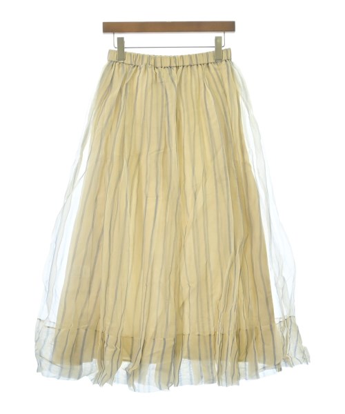 ebure（エブール）ロング・マキシ丈スカート ベージュ サイズ:36(S位) レディース/2200631158325