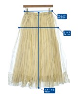 ebure（エブール）ロング・マキシ丈スカート ベージュ サイズ:36(S位) レディース/2200631158325