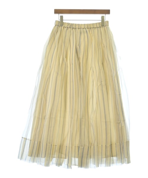 ebure（エブール）ロング・マキシ丈スカート ベージュ サイズ:38(M位) レディース/2200631160267