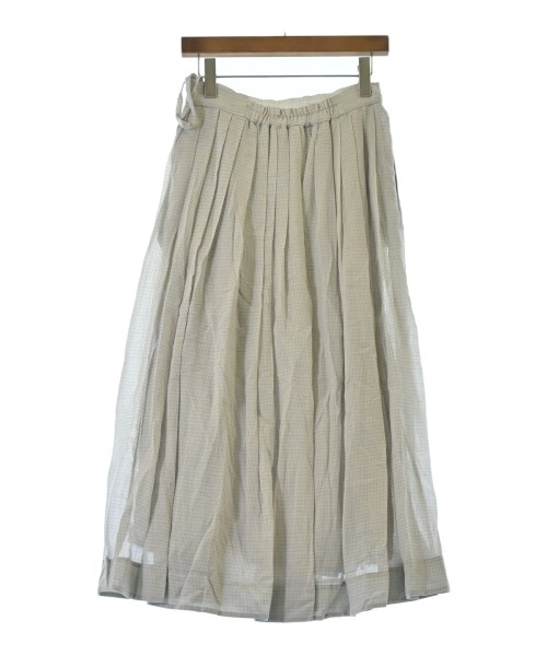 ebure（エブール）ロング・マキシ丈スカート グレー サイズ:38(M位) レディース/2200631163152