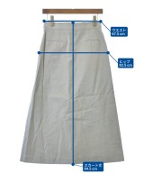 ebure（エブール）ロング・マキシ丈スカート グレー サイズ:36(S位) レディース/2200631163190