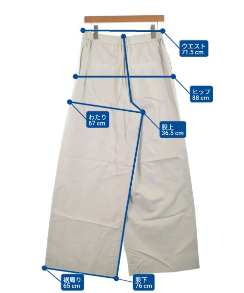 ebure（エブール）スラックス グレー サイズ:40(M位) レディース/2200631164340