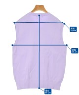 ebure（エブール）ニット・セーター 紫 サイズ:38(M位) レディース/2200631165545