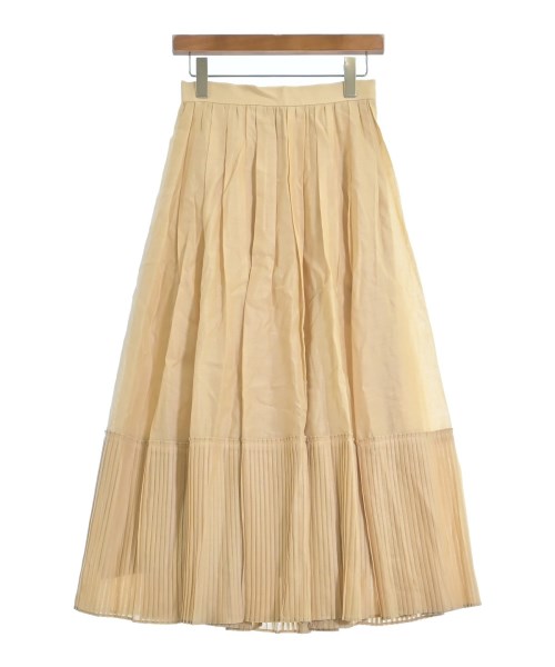ebure(エブール)ロング・マキシ丈スカート ベージュ サイズ:36(S位)/2200631166061