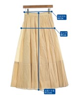 ebure（エブール）ロング・マキシ丈スカート ベージュ サイズ:36(S位) レディース/2200631166061