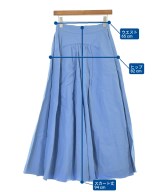 ebure（エブール）ロング・マキシ丈スカート 青 サイズ:36(S位) レディース/2200631168034