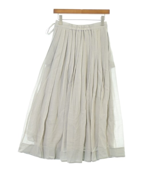 ebure（エブール）ロング・マキシ丈スカート グレー サイズ:36(S位) レディース/2200631168072