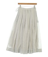 ebure（エブール）ロング・マキシ丈スカート グレー サイズ:36(S位) レディース/2200631168072